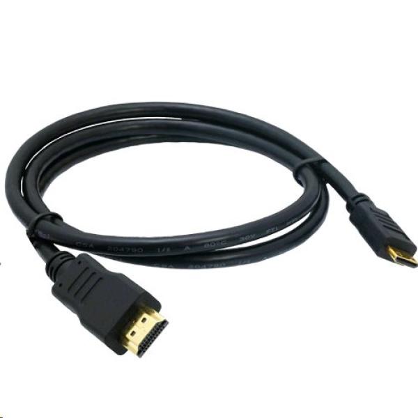 Kábel C-TECH HDMI 1.4, M/ M, 1m