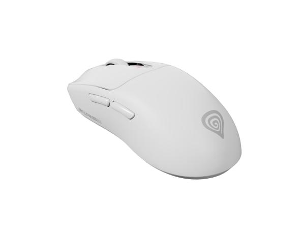 Genesis herná myš ZIRCON 500 G2/ Herná/ Optická/ 10 000 DPI/ USB+BT/ Biela 