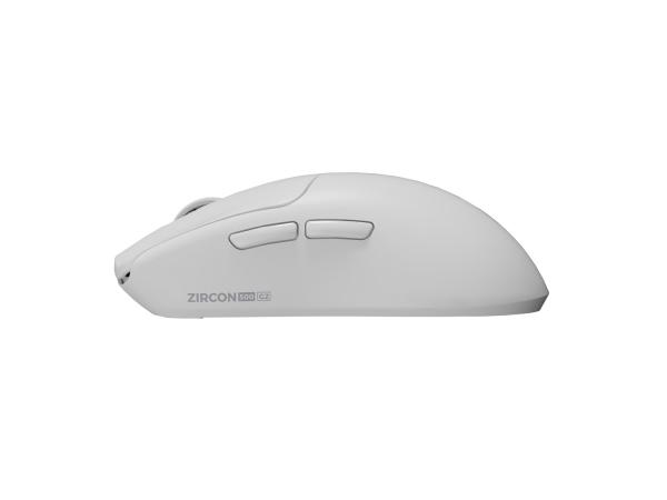 Genesis herná myš ZIRCON 500 G2/ Herná/ Optická/ 10 000 DPI/ USB+BT/ Biela 