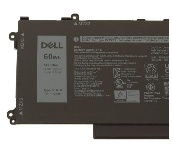 Dell batéria 3-cell 60W/ HR LI-ION pre Latitude 9440, 9450 