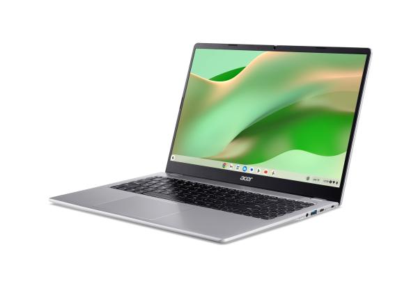 Acer Chromebook 315/ CB315-6HT-310F/ 3-N355/ 15, 6"/ FHD/ T/ 8GB/ 128GB/ Intel int/ Chrome/ Silver/ 2R 