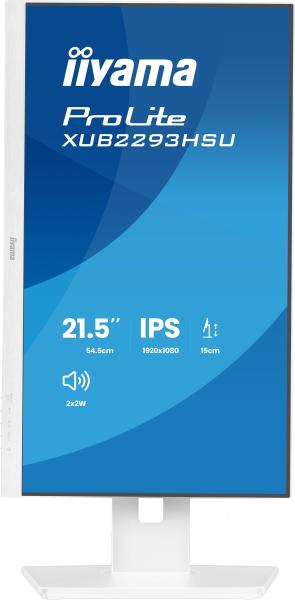 iiyama ProLite/ XUB2293HSU-W7/ 21, 5"/ IPS/ FHD/ 100Hz/ 1ms/ Biela/ 3R 