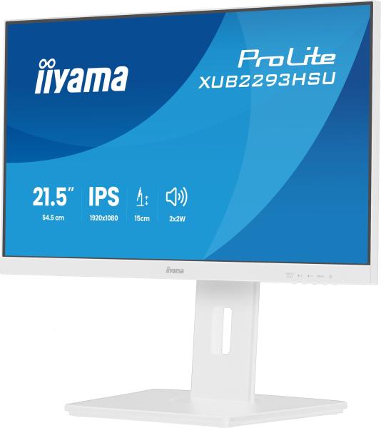 iiyama ProLite/ XUB2293HSU-W7/ 21, 5"/ IPS/ FHD/ 100Hz/ 1ms/ Biela/ 3R 