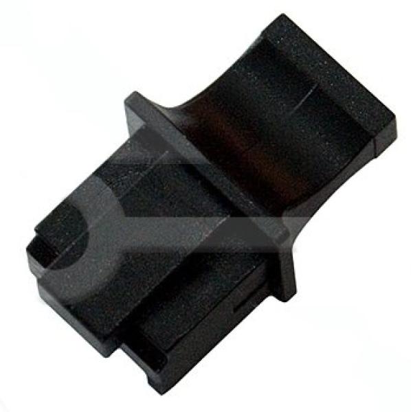 Záslepka pre female konektor RJ45 čierna 