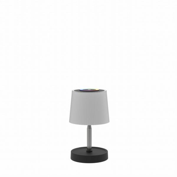 Platinet PTL45RGB stolná LED lampa stmievateľná, dotykové ovládanie, integrovaná batéria 1200mAh, čierny 