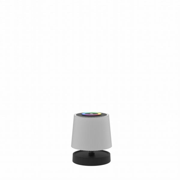 Platinet PTL45RGB stolná LED lampa stmievateľná, dotykové ovládanie, integrovaná batéria 1200mAh, čierny 