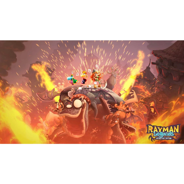 NS - Rayman Legends Definitive Edition ( CIB ) 