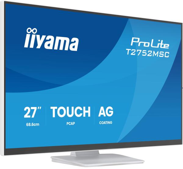 27" iiyama T2752MSC-W1AG: IPS, FHD, HDMI, DP 