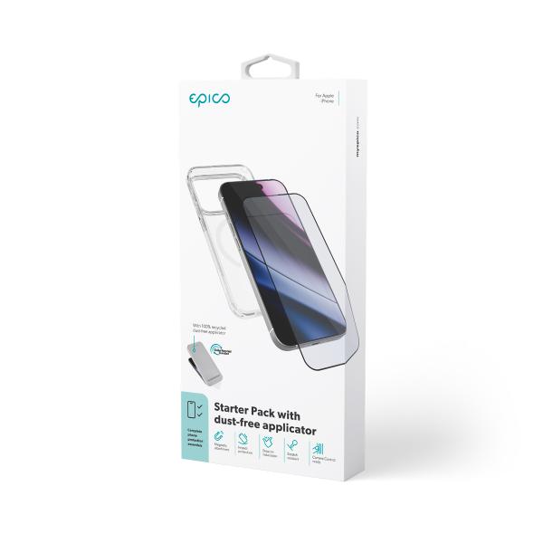 Epico StarterPack iPhone 17 Pro - sklo + kryt 