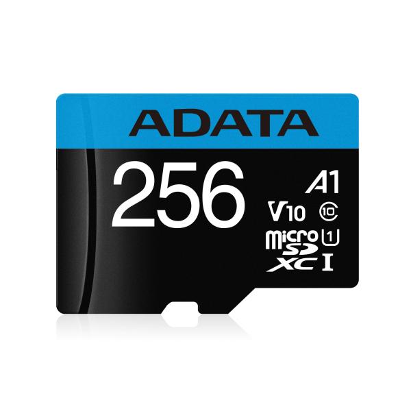 Adata/ Micro SDXC/ 256GB/ UHS-I U1 / Class 10/ + Adaptér