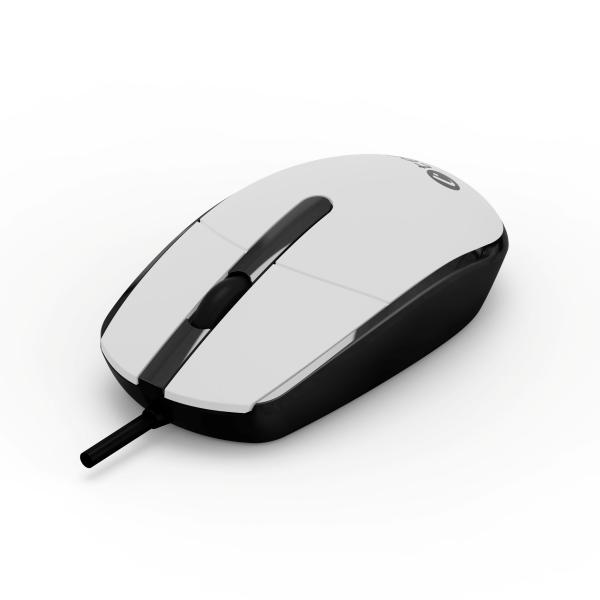 Myš C-TECH WM-10, čiernobiela, USB 