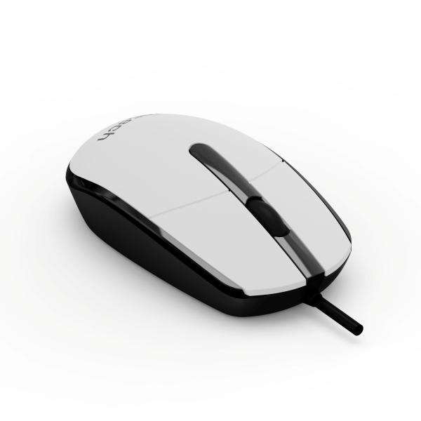 Myš C-TECH WM-10, čiernobiela, USB 