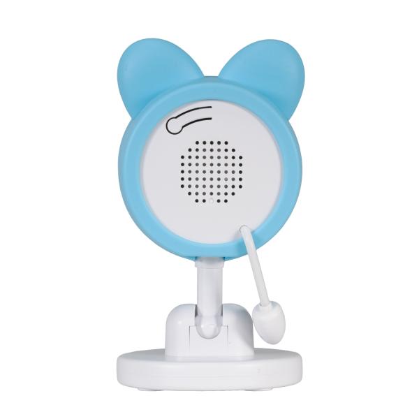 EVOLVEO Baby Monitor N35, detská pestúnka s kamerou, VOX, teplomer, nočné videnie, RGB svetlo, Modrá 