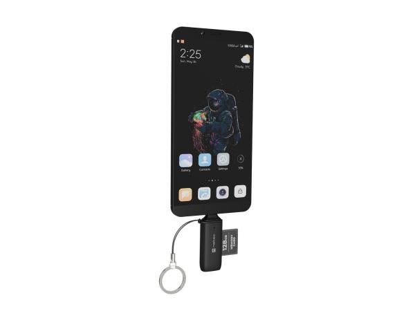 Čítačka kariet Natec SCARAB C SD/ MICRO SD USB 3.2 GEN 1, Čierna 