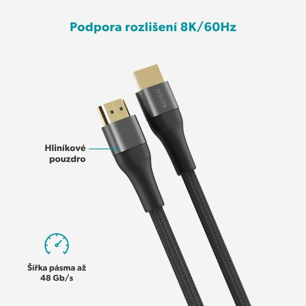 Epico UltraLink HDMI to HDMI 8K/ 60Hz 2m kábel EC35 