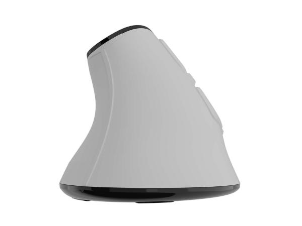 Vertikálna bezdrôtová myš Natec EUPHONIE PRO/ Vertikálna/ Blue Sense/ Pre pravákov/ 2 400 DPI/ USB+BT/ Biela 