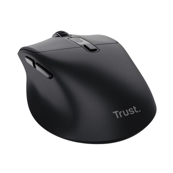 Trust Zevo/ Cestovná/ Optická/ Pre pravákov/ 4 000 DPI/ USB+BT/ Čierna 