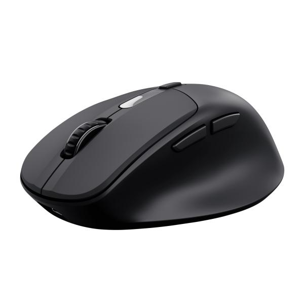 Trust Zevo/ Cestovná/ Optická/ Pre pravákov/ 4 000 DPI/ USB+BT/ Čierna 
