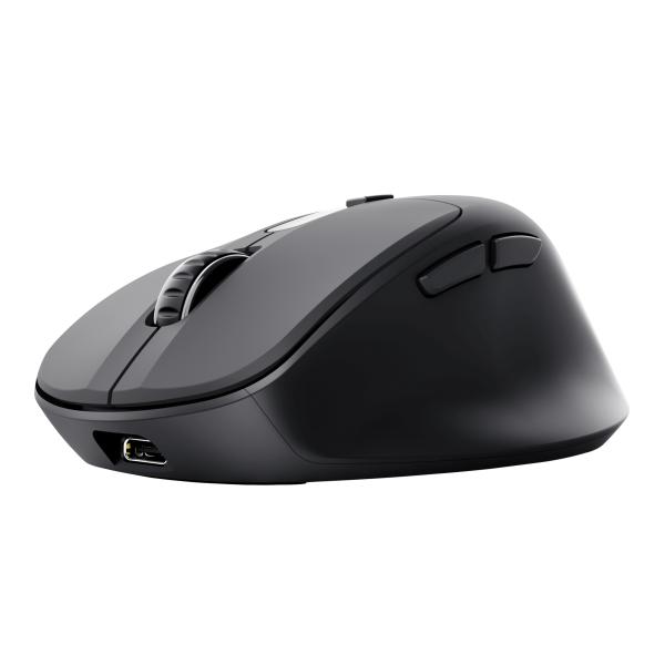 Trust Zevo/ Cestovná/ Optická/ Pre pravákov/ 4 000 DPI/ USB+BT/ Čierna 