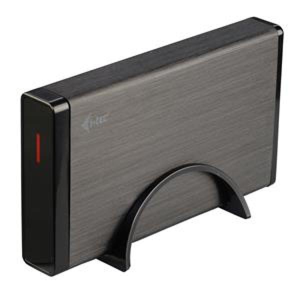 i-tec MYSAFE Advanced BLACK 3, 5" USB 3.0 Aluminium