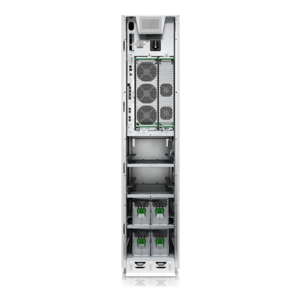 Galaxy VS UPS 10kW 400V, 1 internal 7Ah smart modular battery string, expandable to 2, Start-up 5x8 
