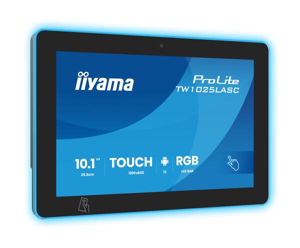 10" iiyama TW1025LASC-B3PNR: IPS, HD, cam, mic 