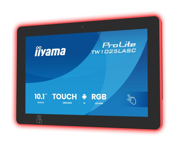 10" iiyama TW1025LASC-B3PNR: IPS, HD, cam, mic 
