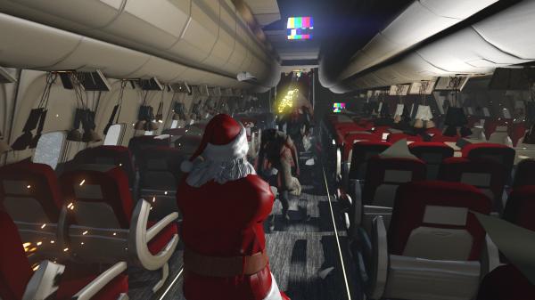 ESD Zombies on a Plane Santa 