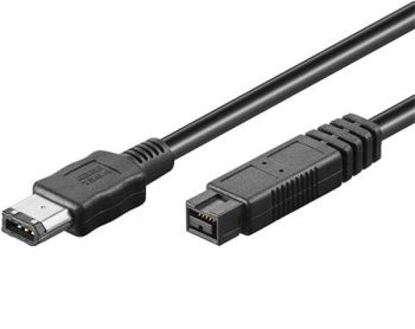 PremiumCord FireWire 800 kábel, 1, 8 m, 9pin-6pin