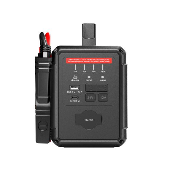 TOPDON Car Jump Starter V4000 HD/ 3000A (24V)/ 4000A (12V)/ 24000mAh/ 16l benzín/ 16l diesel/ LED svetlo | 