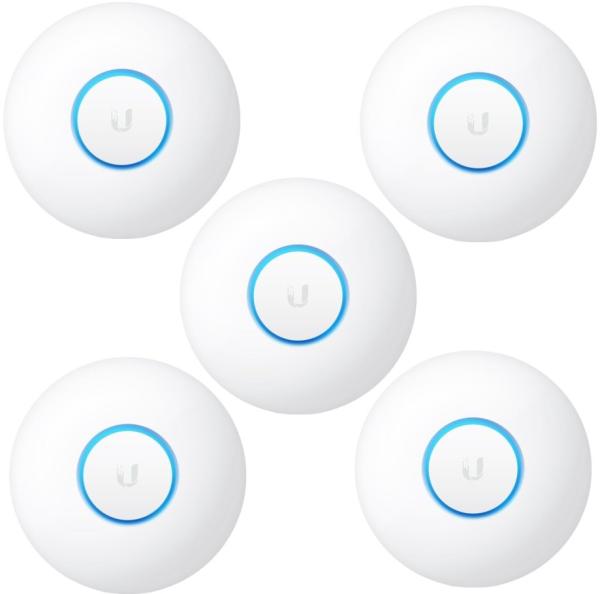 Ubiquiti UAP-nanoHD-5 - Compact UniFi Wave2 AC AP, bez PoE adaptéra, 5-pack