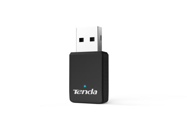 Tenda U9 WiFi AC650 USB adaptér, 633 Mb/ s (433 + 200 Mb/ s), 802.11 ac/ a/ b/ g/ n, OS Win XP/ 7/ 8/ 10/ 11 