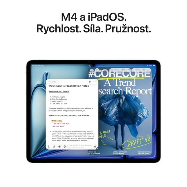 Apple iPad Air 11" (M4) - 2026/ Wi-Fi + Cellular/ 11"/ 2360x1640/ 12GB/ 1TB/ iPadOS26/ Blue 