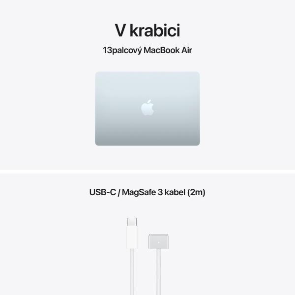 Apple MacBook Air 13"/ M5/ 13, 6"/ 2560x1664/ 24GB/ 1TB/ M5/ Tahoe/ Sky Blue/ 1R 