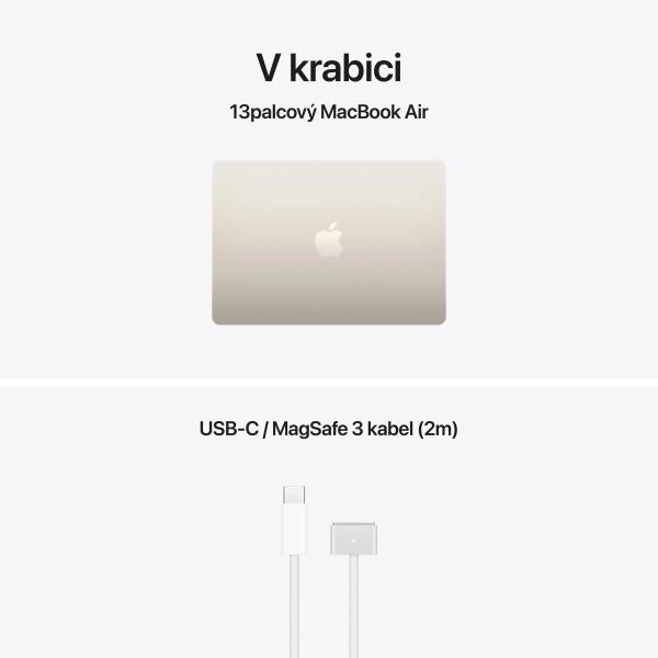 Apple MacBook Air 13"/ M5/ 13, 6"/ 2560x1664/ 16GB/ 1TB/ M5/ Tahoe/ Starlight/ 1R 