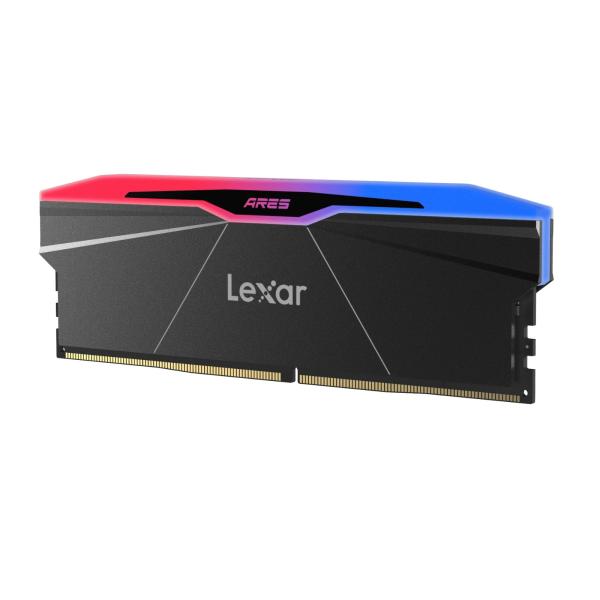 Lexar ARES/ DDR5/ 32GB/ 6000MHz/ CL28/ 2x16GB/ RGB/ Black 