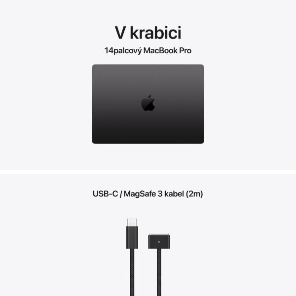 Apple MacBook Pro 14"/ M5 Max/ 14, 2"/ 3024x1964/ 36GB/ 2TB/ M5 Max/ Tahoe/ Space Black/ 1R 