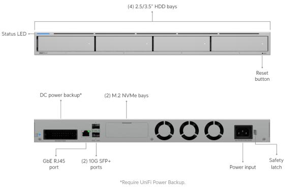 Ubiquiti UNAS-Pro-4 - UniFi UNAS Pro 4 