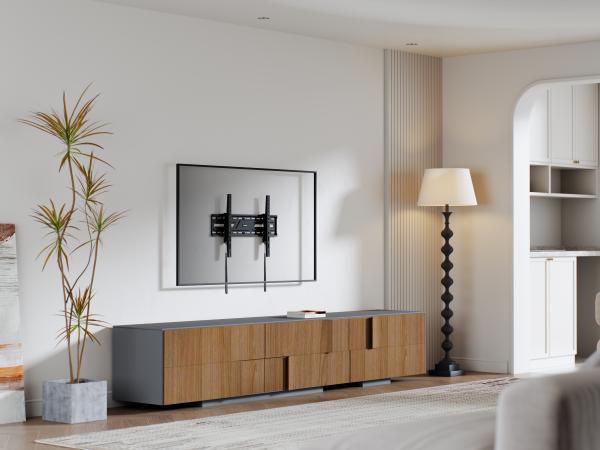 Držiak Brateck KL38-46T pre TV 37"-86" 75kg polohovateľný nástenný 