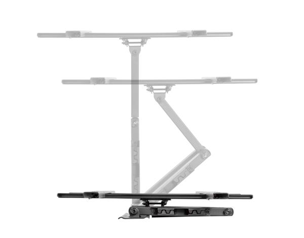 Výsuvný držiak Brateck LPA36-443 pre TV 32-75" 50kg polohovateľný nástenný 