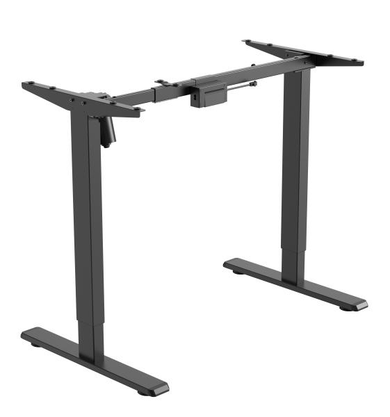Výškovo nastaviteľná stolová podnož Brateck S08-22R 1 motor rozsah 710-1190 mm nosnosť 80kg 