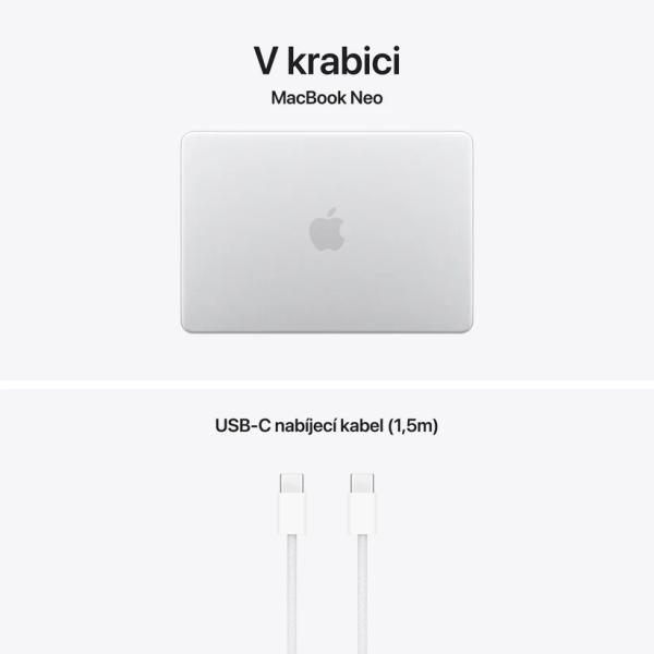 MacBook Neo 13" A18P 6C CPU/ 5C GPU/ 8G/ 256/ CZ/ SLV 