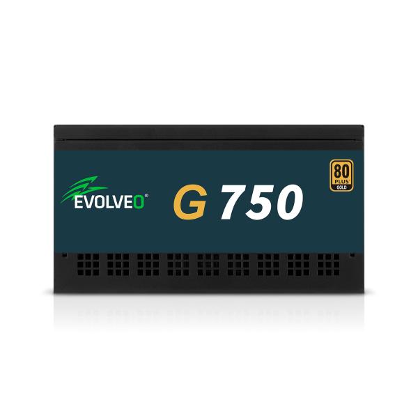 EVOLVEO G850, 850W, ATX 3.1, 14cm, aPFC, 80+GOLD, 3YRW 