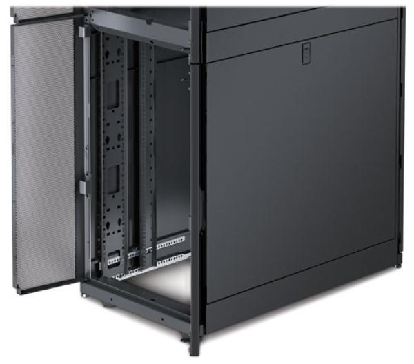 NetShelter SX Colocation 2 x 20U 600mm Widex1070mm Deep Encl w.Sides Black 