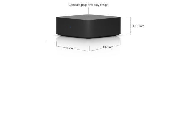 Ubiquiti UPL-Port-B - UniFi Play PoE Audio Port, čierna 