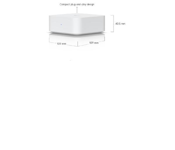 Ubiquiti UPL-Port-W UniFi Play PoE Audio Port, biela 