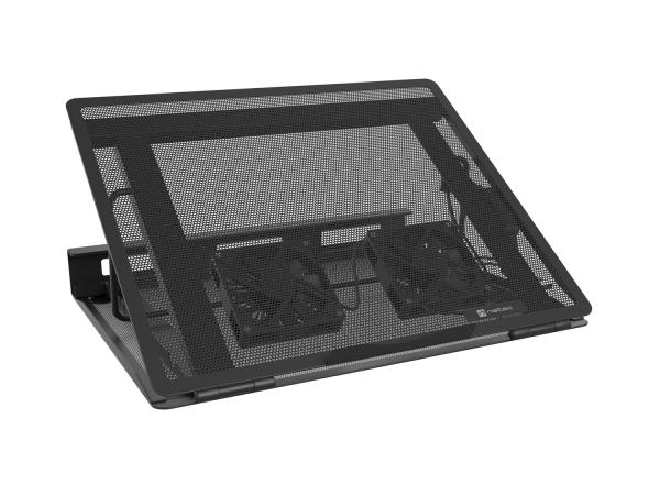 Stojan pod notebook Natec TERN 2 PLUS, 12, 1-17, 3", 2 ventilátory 