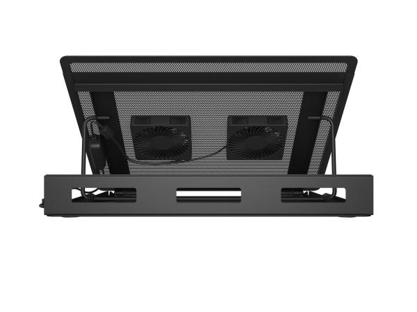 Stojan pod notebook Natec TERN 2 PLUS, 12, 1-17, 3", 2 ventilátory 