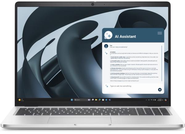 Dell Pro 16 Plus/ PB16255/ AI7PRO-350/ 16"/ WUXGA/ 32GB/ 512GB/ AMD int/ W11P/ Silver/ 3R NBD 