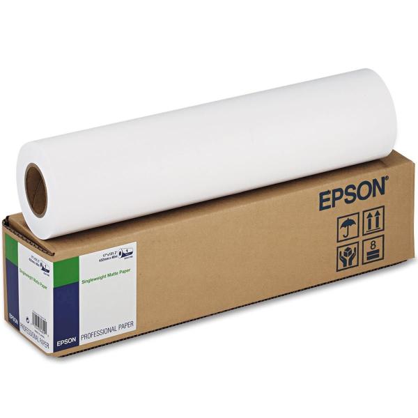 Paper Roll Singleweight Matte 17" x 40 m, 120g/ m2